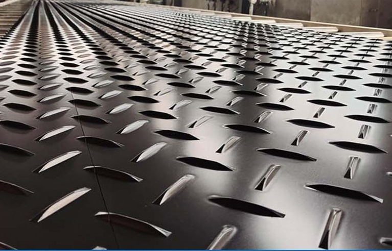 Protrack HDPE ground protection up close